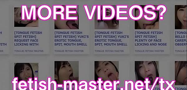 trendsJapanese Asian Tongue Spit Face Nose Licking Sucking Kissing Handjob Fetish - More at fetish-master.net